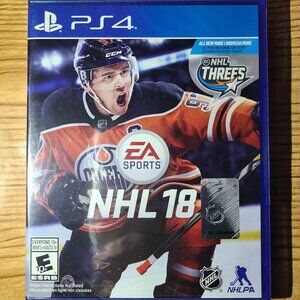 NHL 18 Sony PS4 Game (NEW)